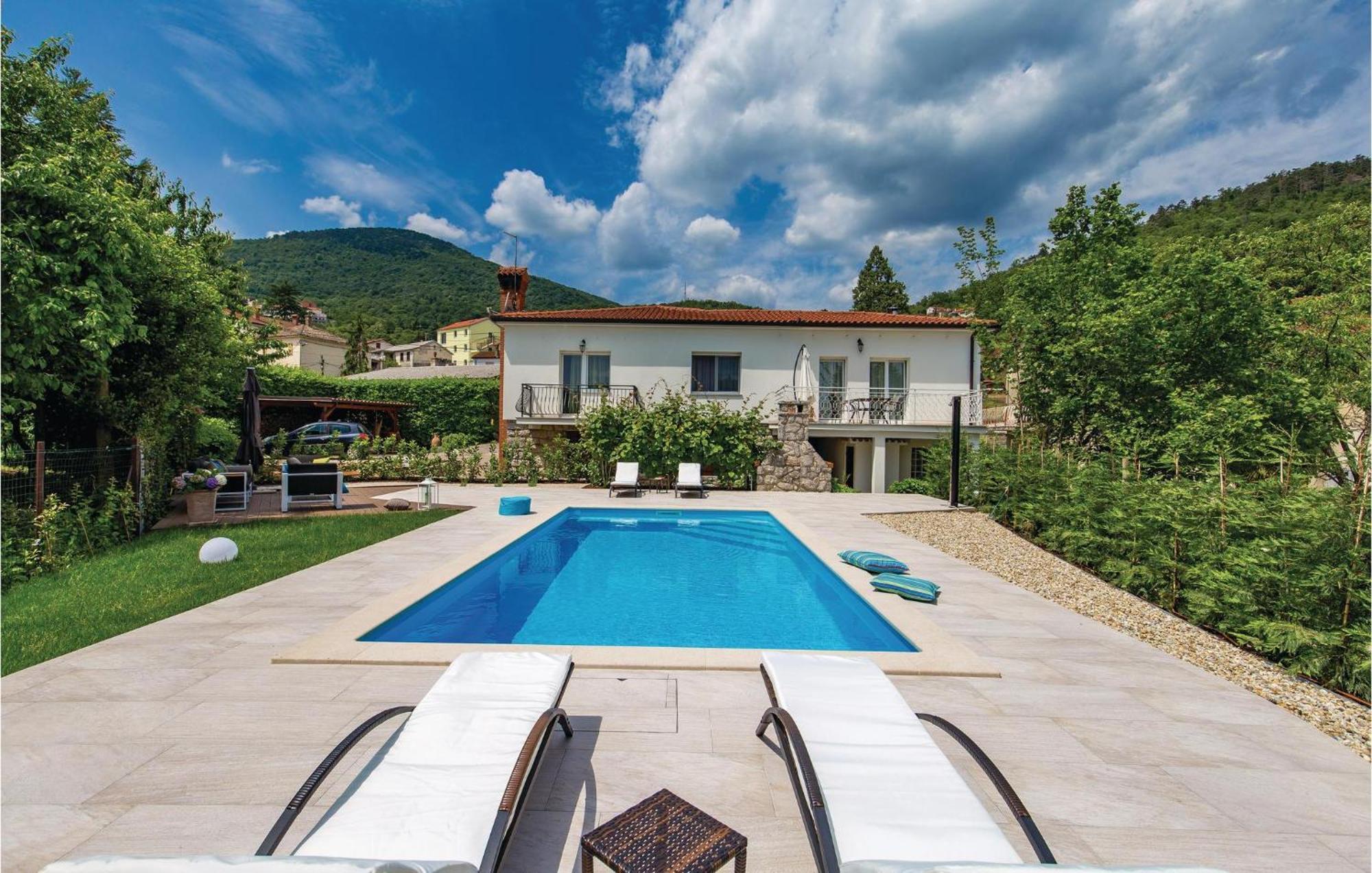 Lovely Home In Matulji With Outdoor Swimming Pool Exterior photo